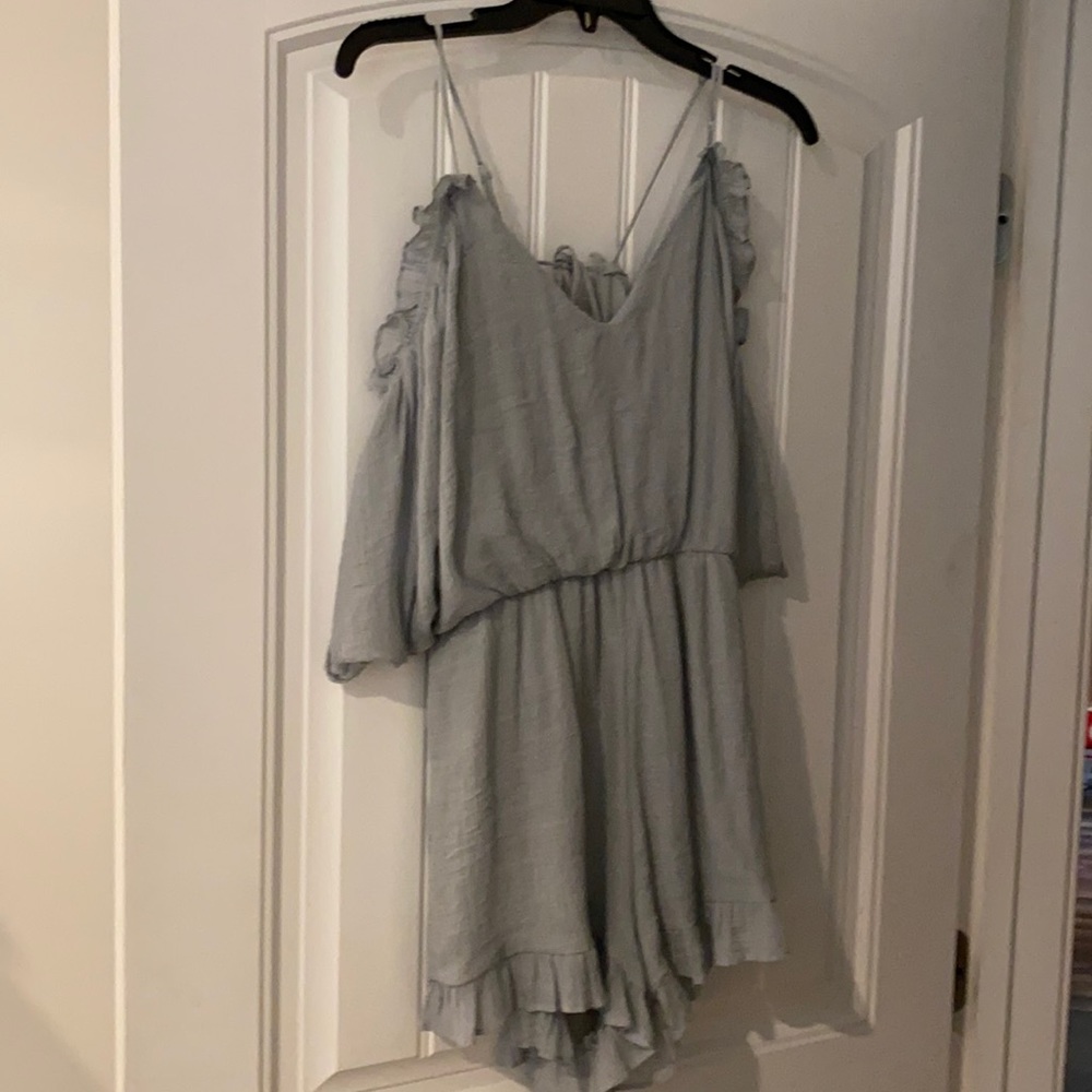 Linen romper.